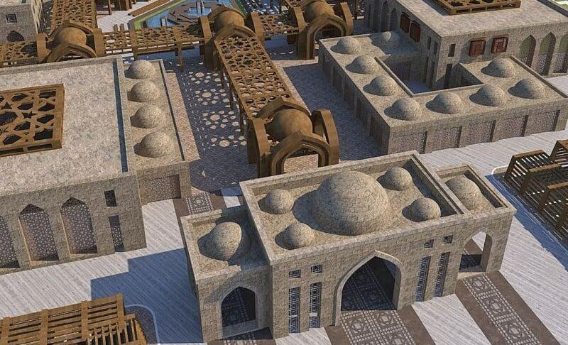 Muslim market futuristic